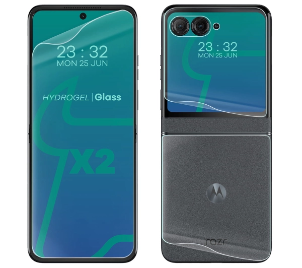Bizon na tył i przód Hydrogel Set Motorola Razr 50