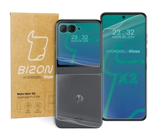 Bizon na tył i przód Hydrogel Set Motorola Razr 50