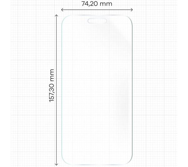 Bizon matowa Film Sun do iPhone 15 Plus 2 sztuki