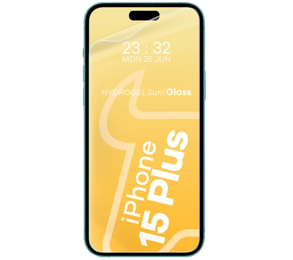 Bizon matowa Film Sun do iPhone 15 Plus 2 sztuki