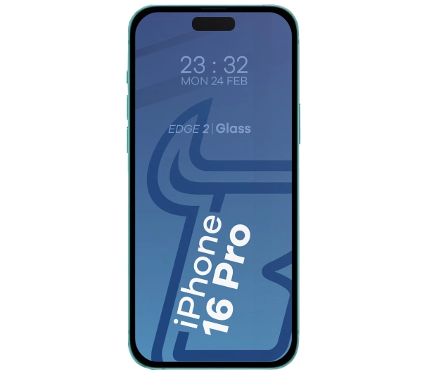 Bizon 2x szkło + szybka na aparat Edge 2 Pack do iPhone 16 Pro