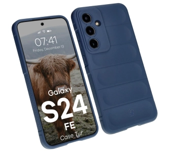 Etui Bizon Tur do Samsung Galaxy S24 FE Dark Blue