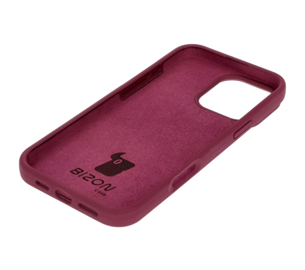 Bizon Silikonowe Soft do iPhone 16 Pro Max Ciemno-fioletowy