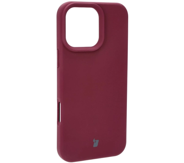 Bizon Silikonowe Soft do iPhone 16 Pro Max Ciemno-fioletowy