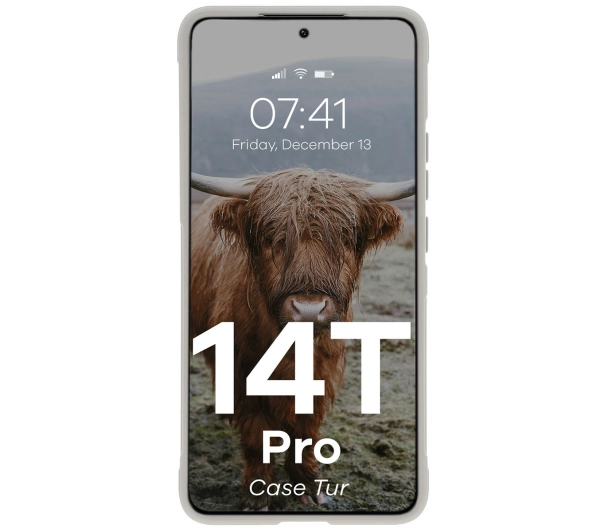 Bizon Tur do Xiaomi 14T Pro Light Grey
