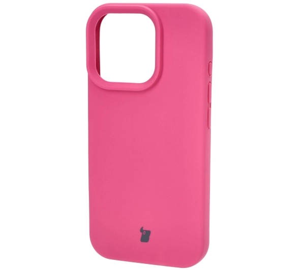 Bizon Silikonowe Soft do iPhone 16 Pro Fuksja