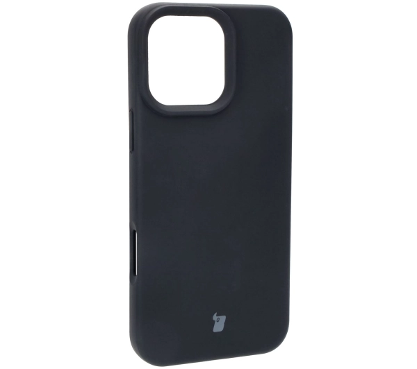 Bizon Silikonowe Soft do iPhone 16 Pro Max Czarny