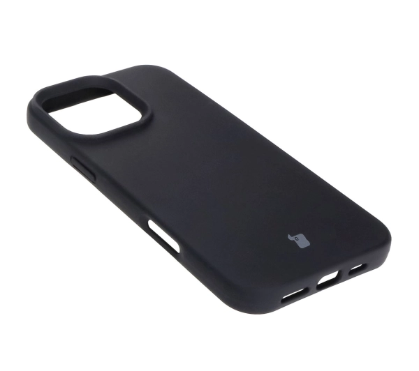 Bizon Silikonowe Soft do iPhone 16 Pro Max Czarny