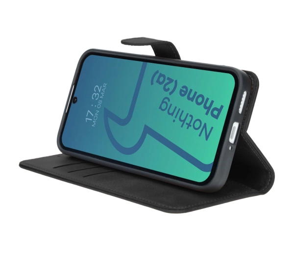 Bizon z klapką Pocket do Nothing Phone (2a)/(2a) Plus Czarny