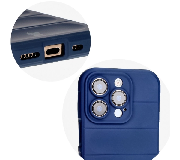 Bizon Tur do iPhone 16 Pro Dark Blue