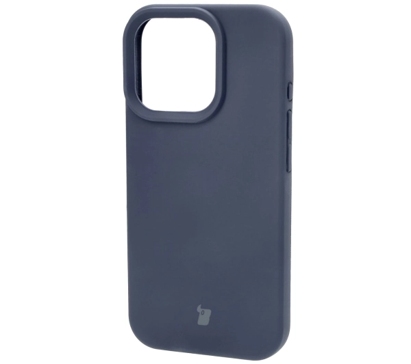 Bizon Silikonowe Soft do iPhone 16 Pro Ciemno-niebieski