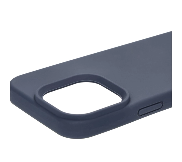 Bizon Silikonowe Soft do iPhone 16 Pro Ciemno-niebieski
