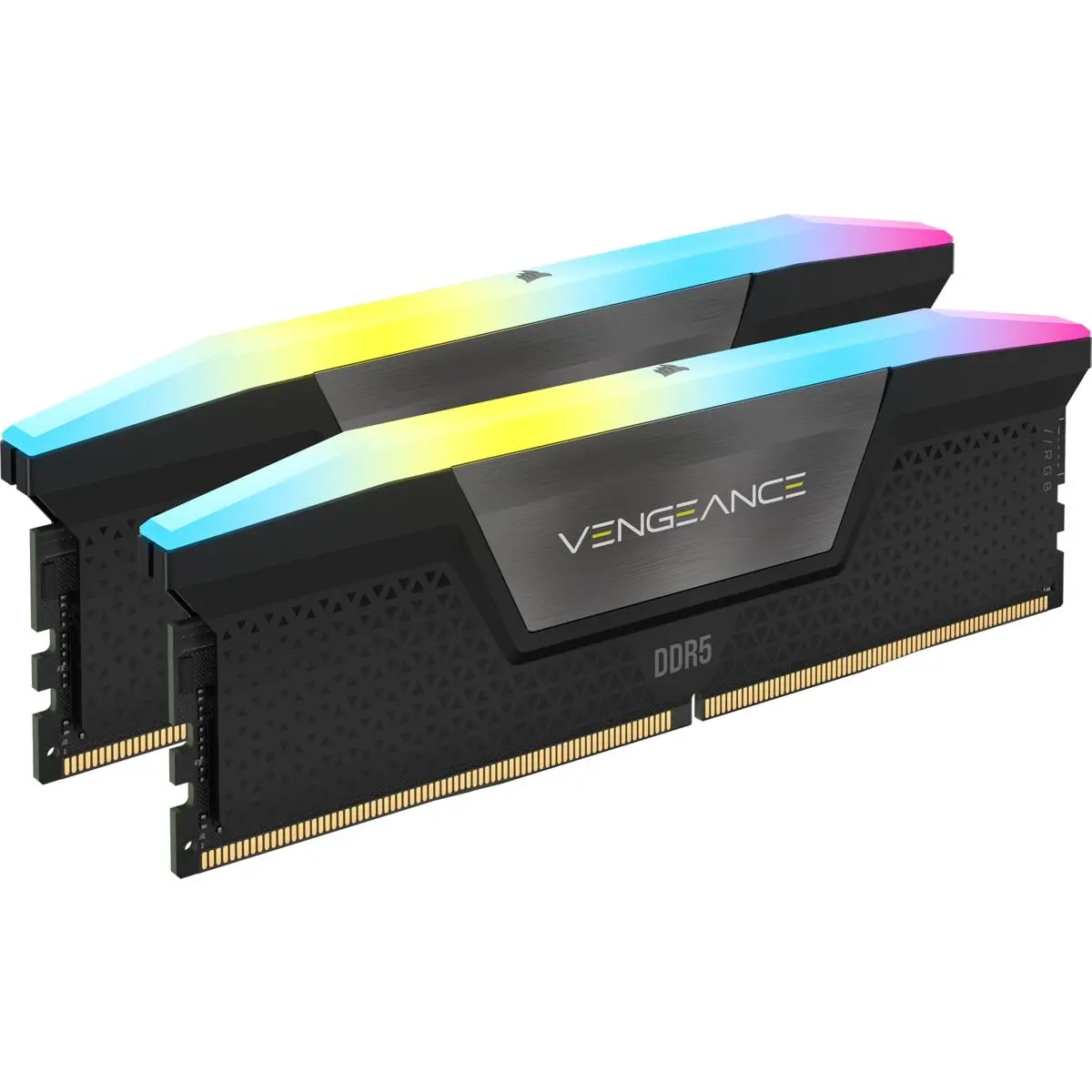 Pamięć RAM Corsair Vengeance RGB DDR5 16GB (2 x 8GB) 5200 CL40 Czarny