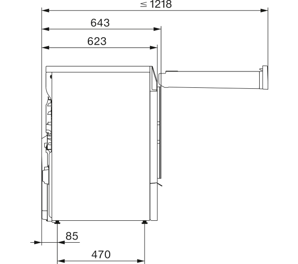 Miele TQ1000WP EU1 LW 64,3cm 9kg Zdalne sterowanie - TRZECI -55%, ALBO 5-TY ZA 1ZŁ - Kup na Raty - RRSO 0%
