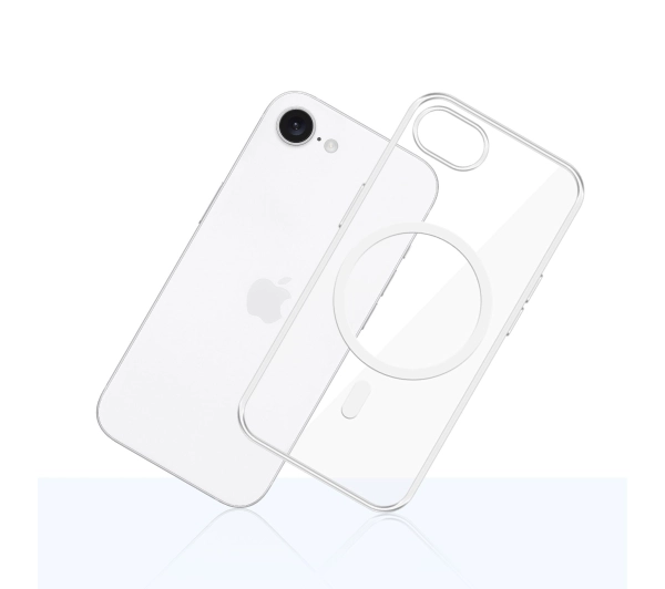 3mk Clear MagCase do iPhone 16e Przezroczysty
