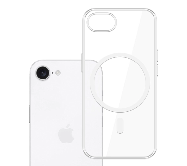 3mk Clear MagCase do iPhone 16e Przezroczysty