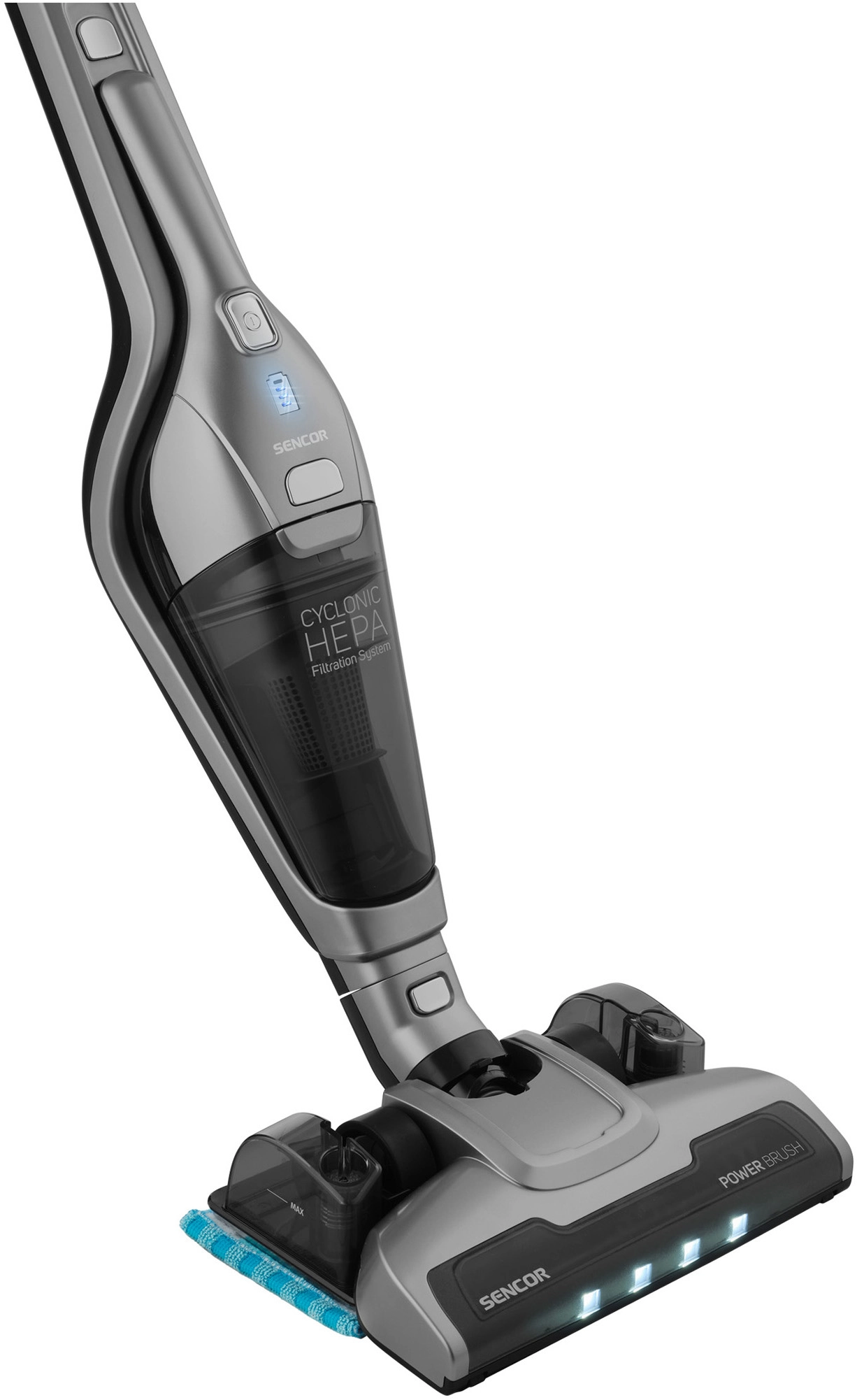 фото Вертикальний + ручний пилосос (2в1) Sencor SVC 0618TI