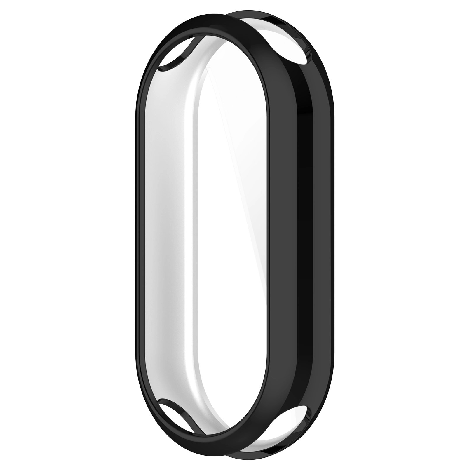 Nakładka na tarczę Bizon Felipe do Xiaomi Mi Smart Band 8 Czarny