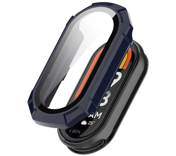 Bizon ze szkłem do Xiaomi Smart Band 9 Niebieski