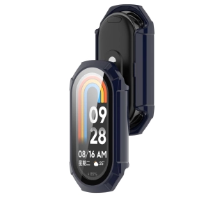 Bizon ze szkłem do Xiaomi Smart Band 9 Niebieski