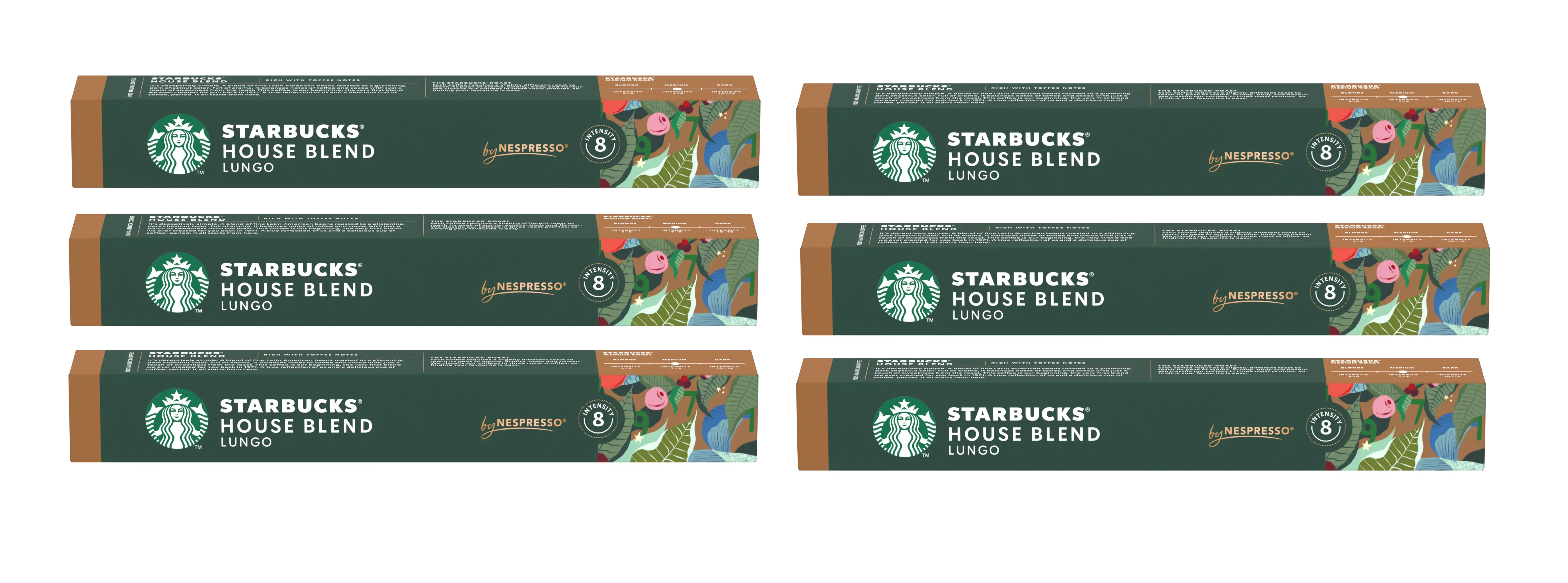 Kapsułki Starbucks Nespresso House Blend Lungo 60szt.