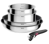 Zestaw garnków Tefal Ingenio Cook Eat L881S504 Indukcja Stal nierdzewna 5 elementów