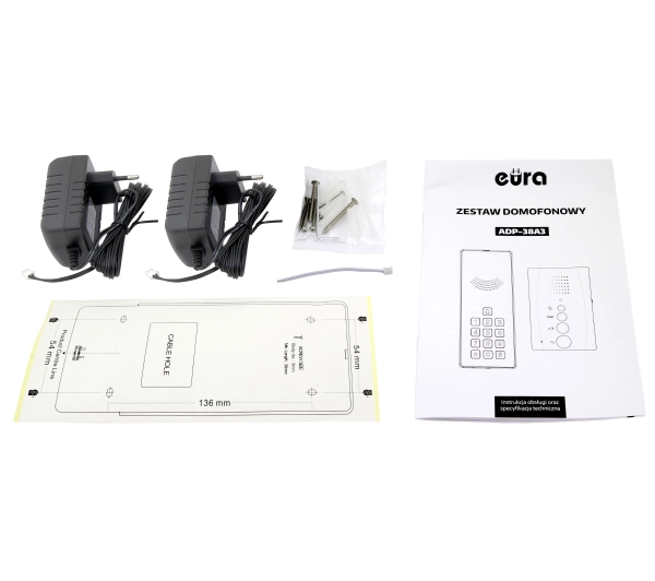 Eura-Tech Eura ADP-38A3 Biały - Kup na Raty - RRSO 0%