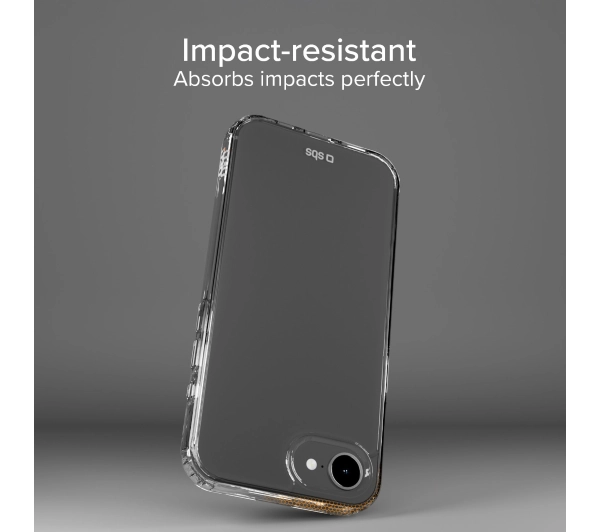SBS D3O do iPhone 16e Przezroczysty