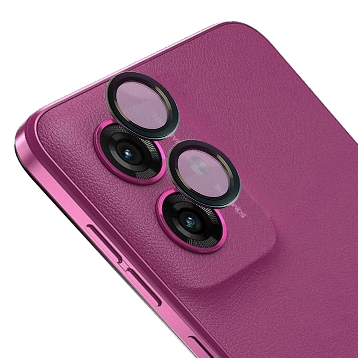 Szkło hartowane Bizon na aparat z aplikatorem Snap Lens do Motorola Moto G55 5G