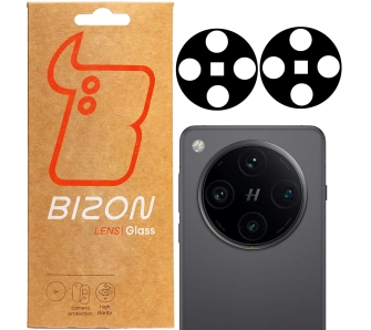 Szkło ochronne Bizon na aparat Lens do Oppo Find X8 Pro 2sztuki