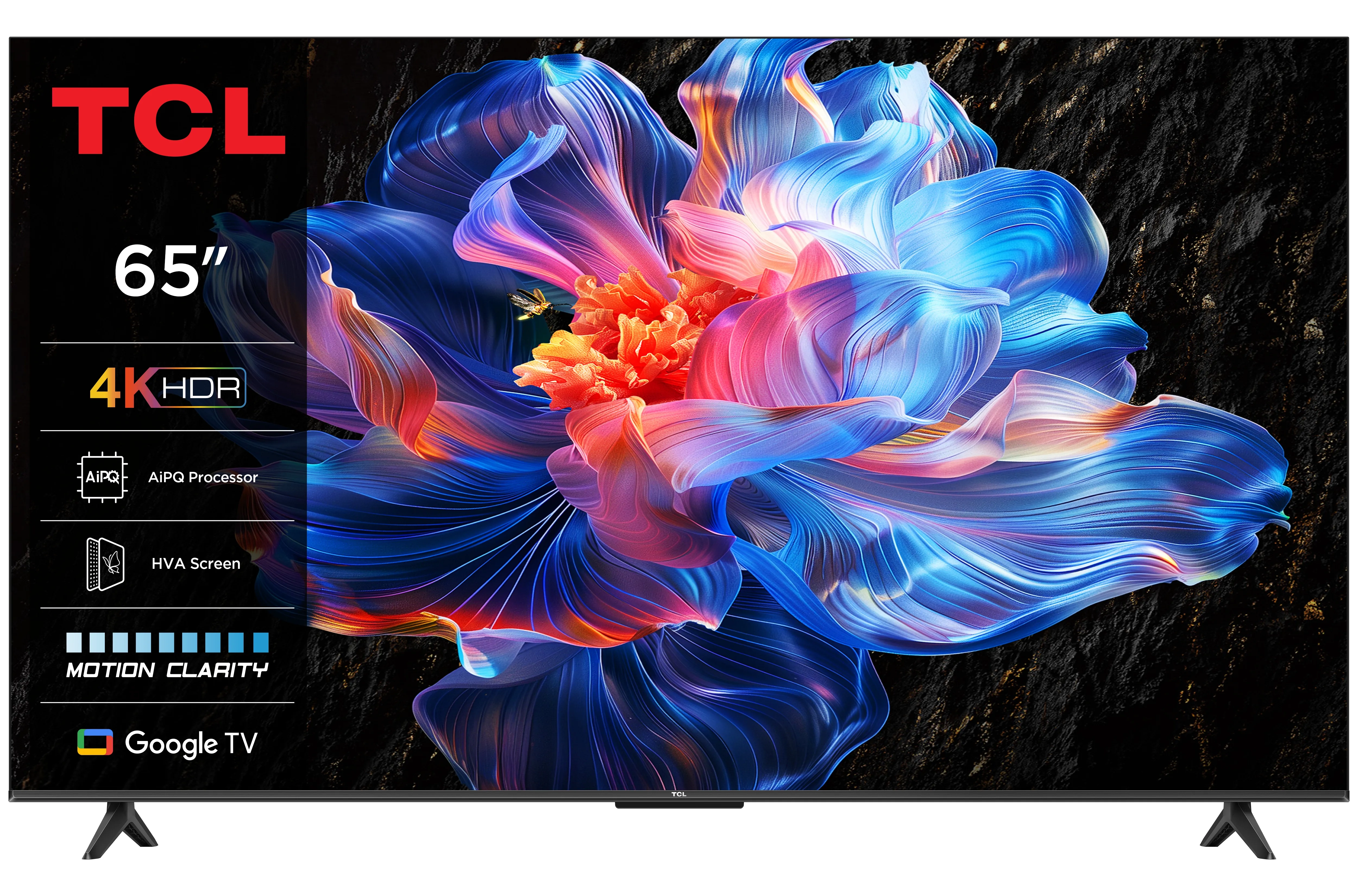 Telewizor TCL 65V6C 65" LED 4K Google TV Dolby Vision Dolby Atmos HDMI 2.1 DVB-T2