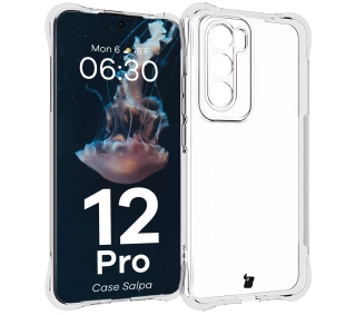 Bizon Elastyczne Salpa do Oppo Reno 12 Pro Przezroczysty