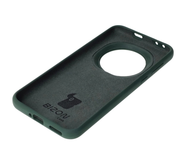Bizon Silikonowe Soft do Honor Magic7 Pro Ciemnozielony