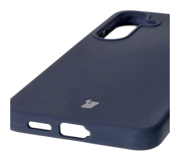 Bizon Silikonowe Soft do Galaxy S25 Plus Ciemno-niebieski