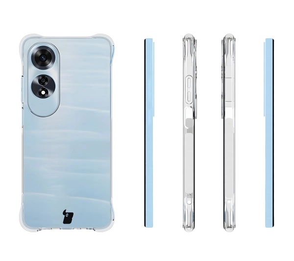 Bizon Elastyczne Salpa do Oppo A60 4G Przezroczysty