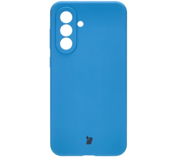 Bizon Silikonowe Soft do Galaxy A56 5G Niebieski