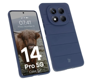 Bizon Tur do Xiaomi Redmi Note 14 Pro 5G / Poco X7 Granatowy
