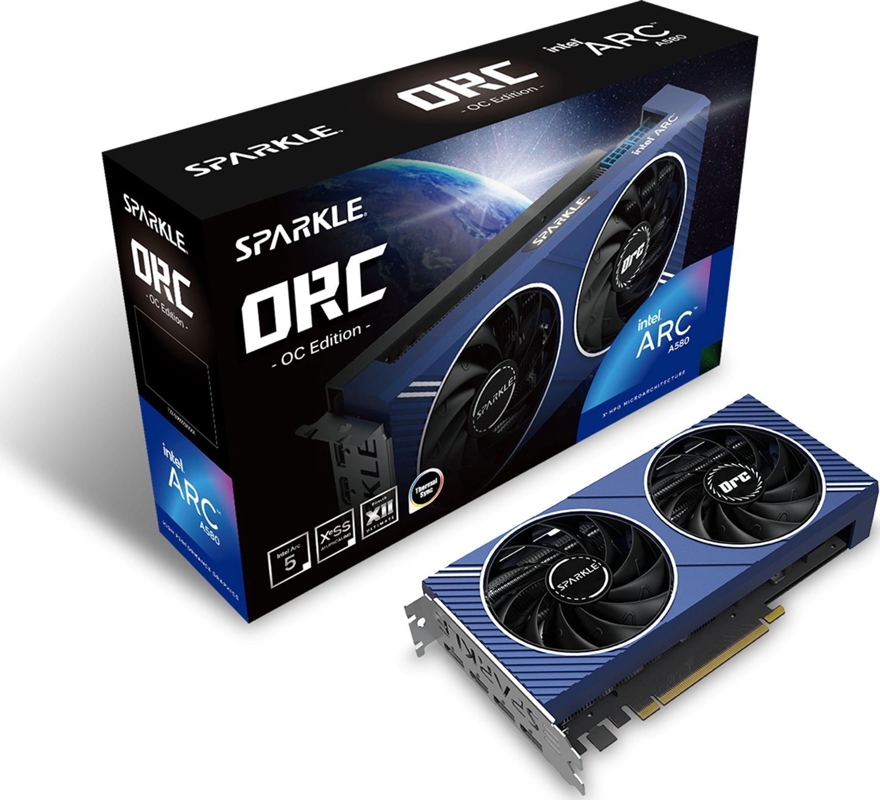 Karta graficzna SPARKLE Arc A580 Orc OC Edition 8GB GDDR6 256bit