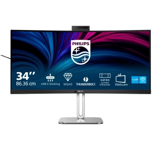 Philips 34B2U6603CH/00 z kamerą 34" UWQHD VA 120Hz 4ms Zakrzywiony - Kup na Raty - RRSO 0%