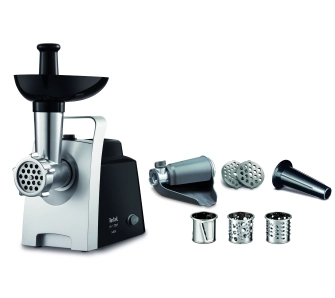 Maszynka do mięsa Tefal HV1 NE1098 1400W 2 sitka Szatkownica Przystawka do soków i musów