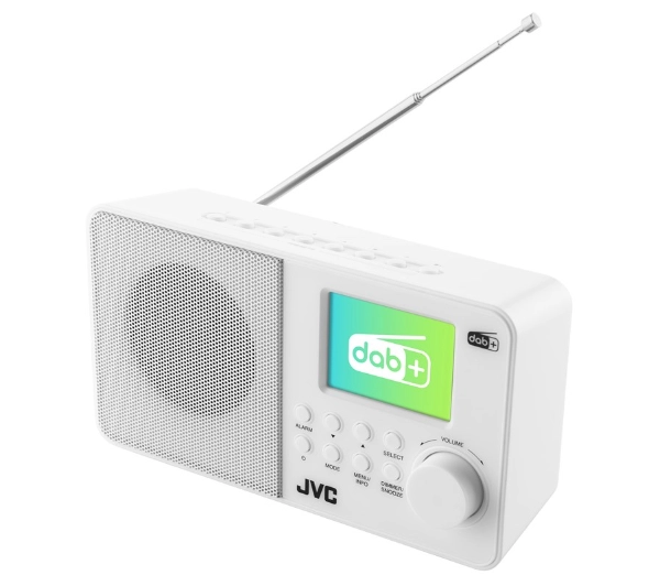 Radioodtwarzacz JVC JVC radio DAB RA-E611W-DAB white