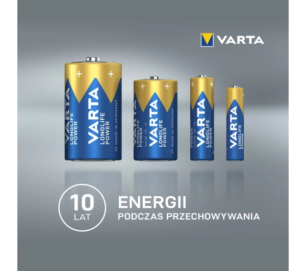 VARTA LR14 Longlife Power 2szt.
