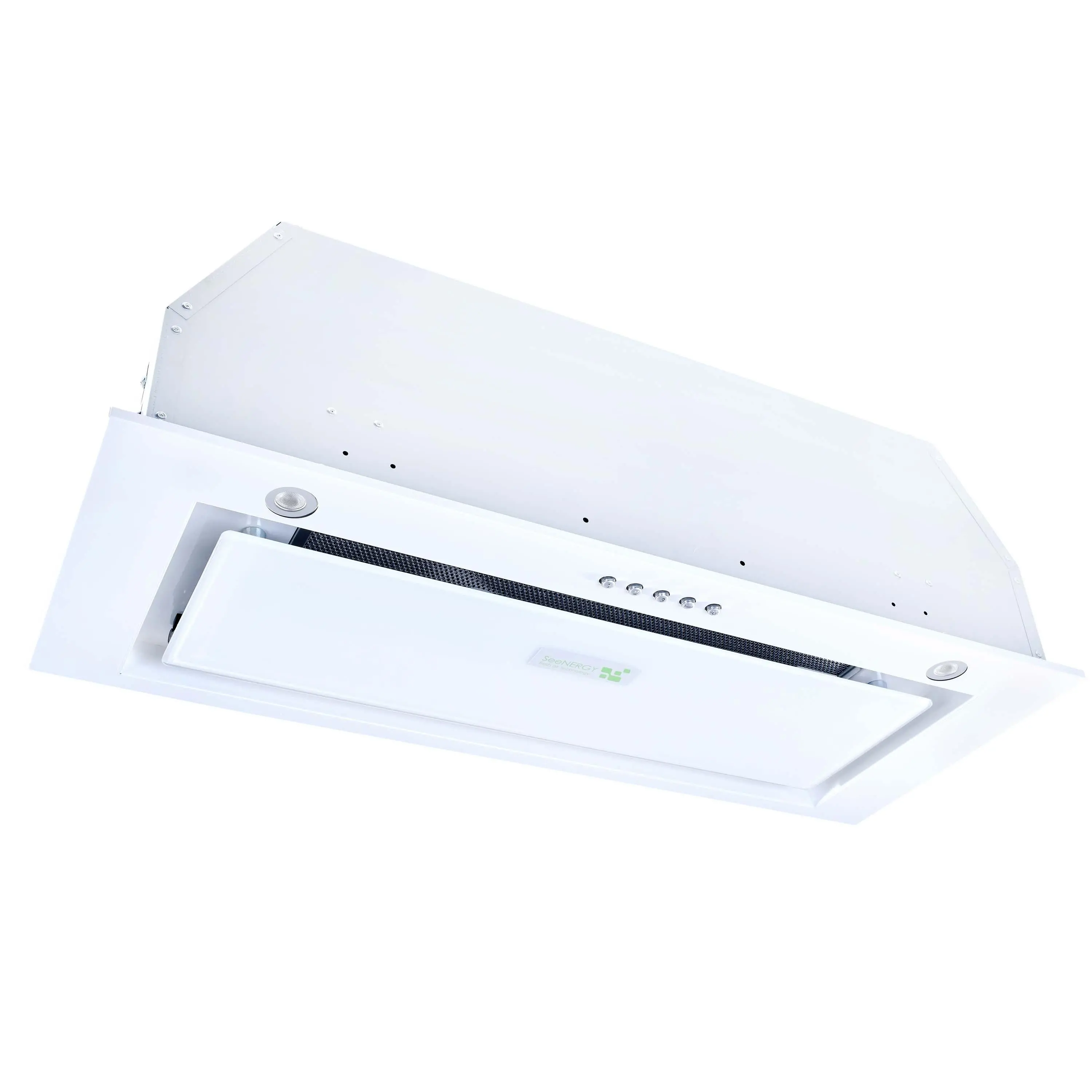 Okap SeeNERGY Incasso Vetro 72 Biały