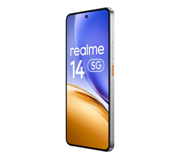 realme 14 5G 12/256GB Funkcje AI 6,67" 120Hz 50Mpix Srebrny - Kup na Raty - RRSO 0%