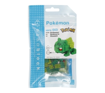 Model do składania Bandai Nanoblock Pokemon - Bulbasaur