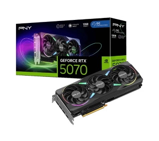 PNY GeForce RTX 5070 ARGB EPIC-X RGB 12GB GDDR7 192bit DLSS 4 - Kup na Raty - RRSO 0%