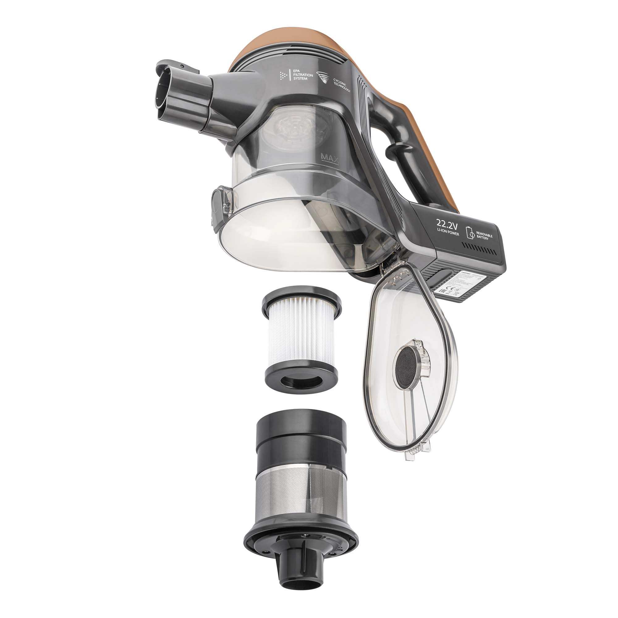 фото Вертикальний+ручний пилосос (2в1) Zelmer ZSVC512DF PET Piotr