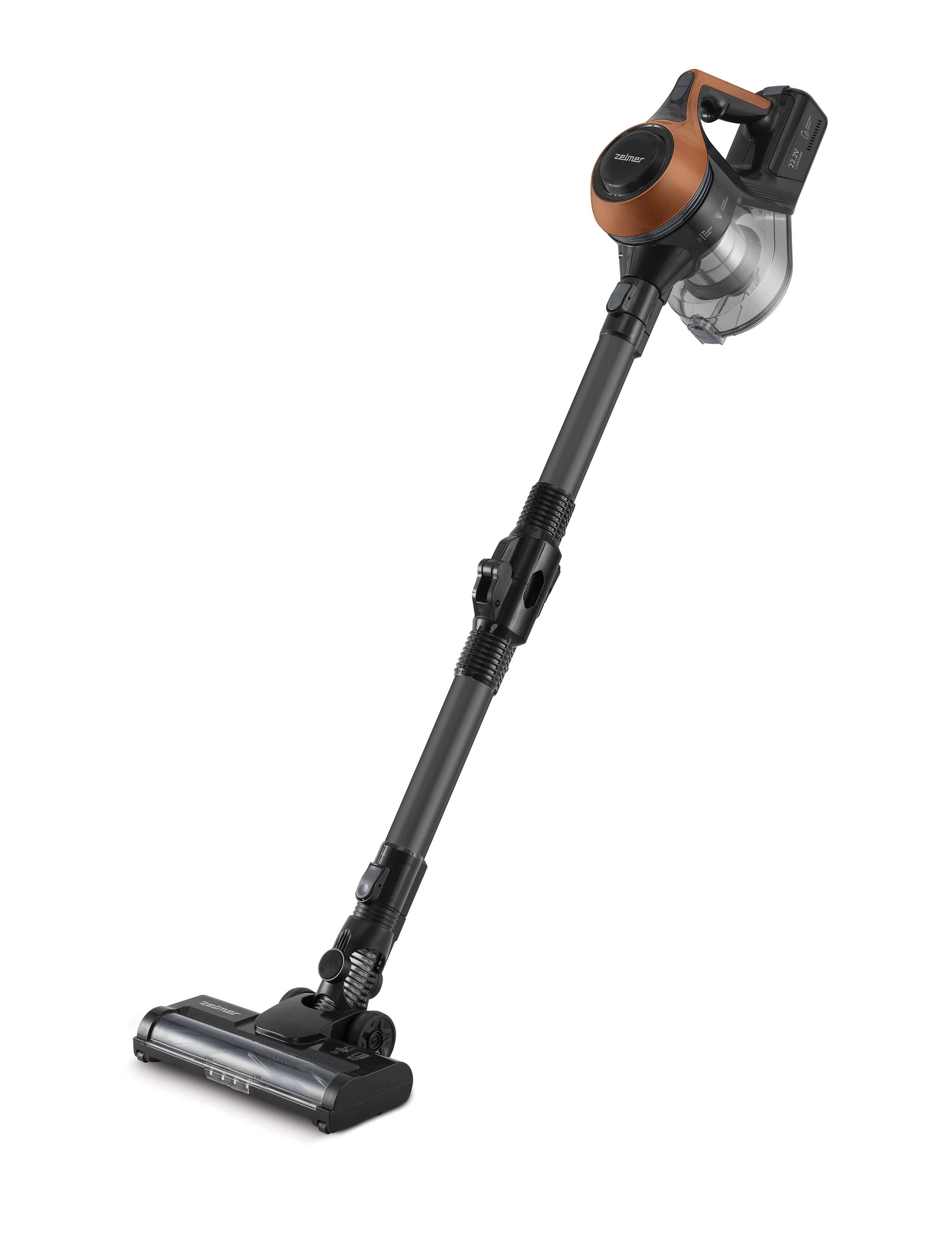 Odkurzacz bezprzewodowy Zelmer Piotr ZSVC512DF 40min Wymienny akumulator