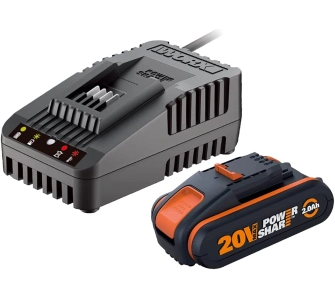 Zestaw Worx PowerShare WA3601 20V 2.0 Ah + akumulator 2.0 Ah