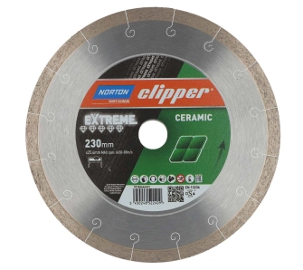 Tarcza diamentowa Norton Clipper Extreme Ceramic Silencio 230mm